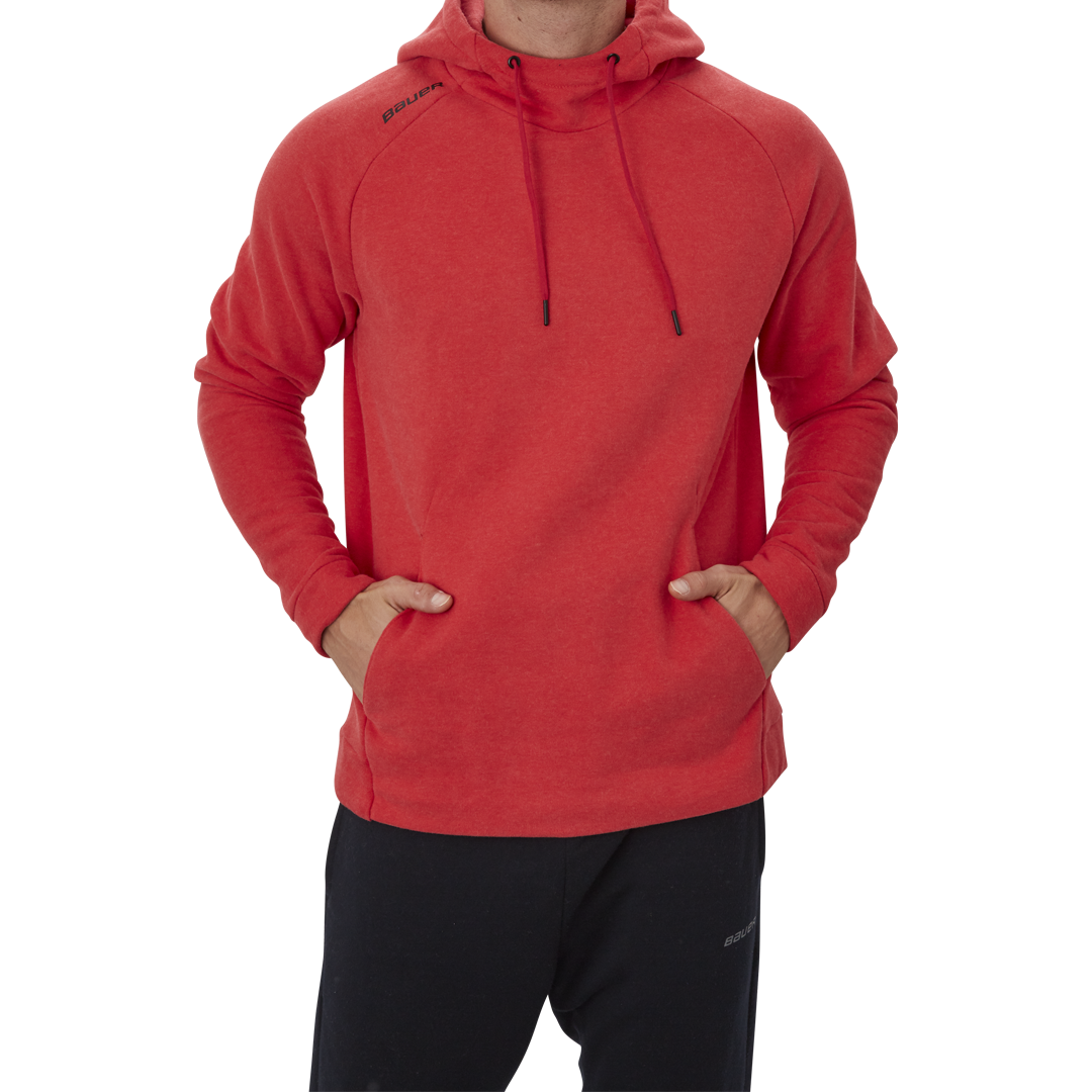 Mikina BAUER PERFECT HOODIE RED-YTH (1056871)