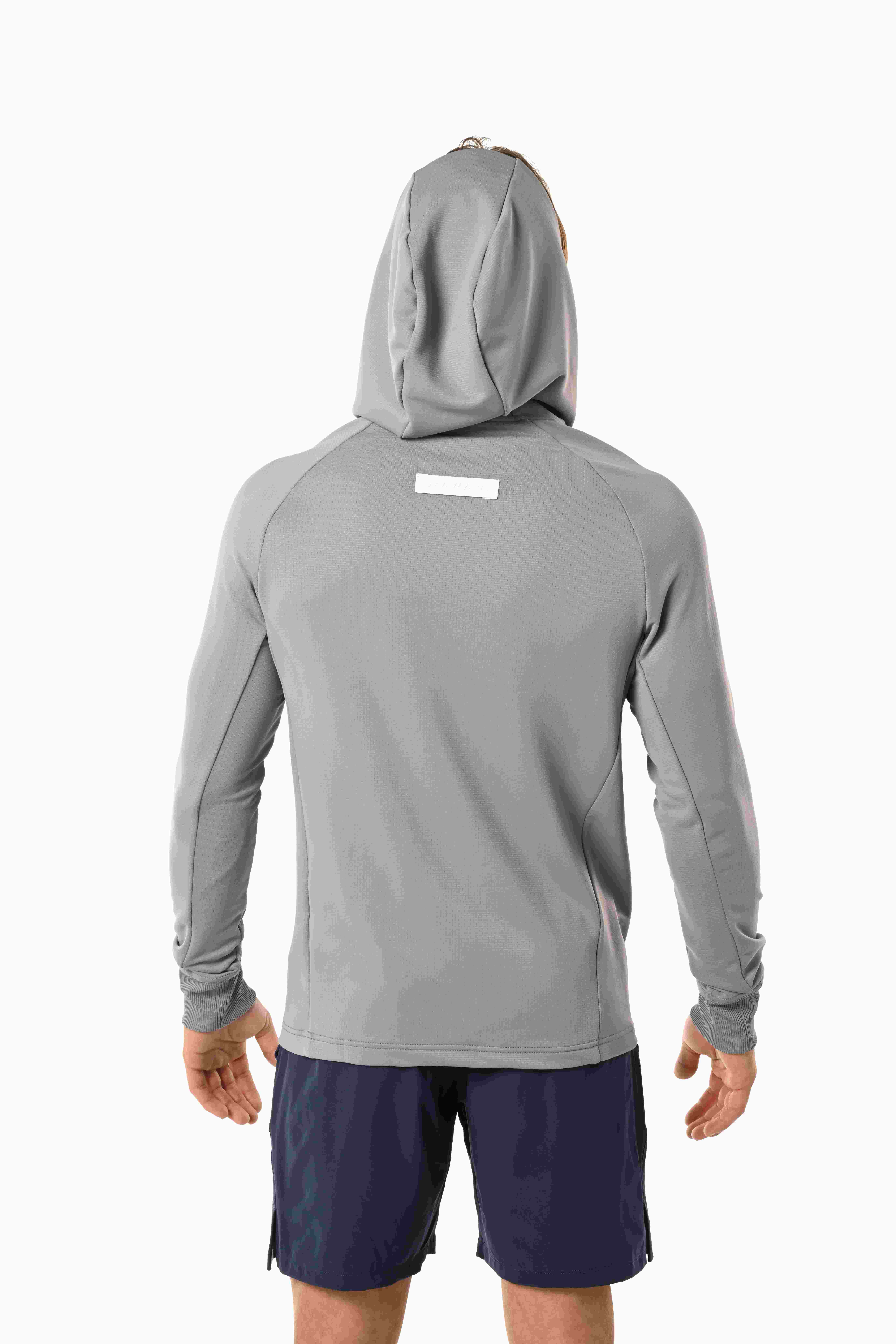 Mikina BAUER S23 FLC HOODIE-SR-LT GRY (1061026)