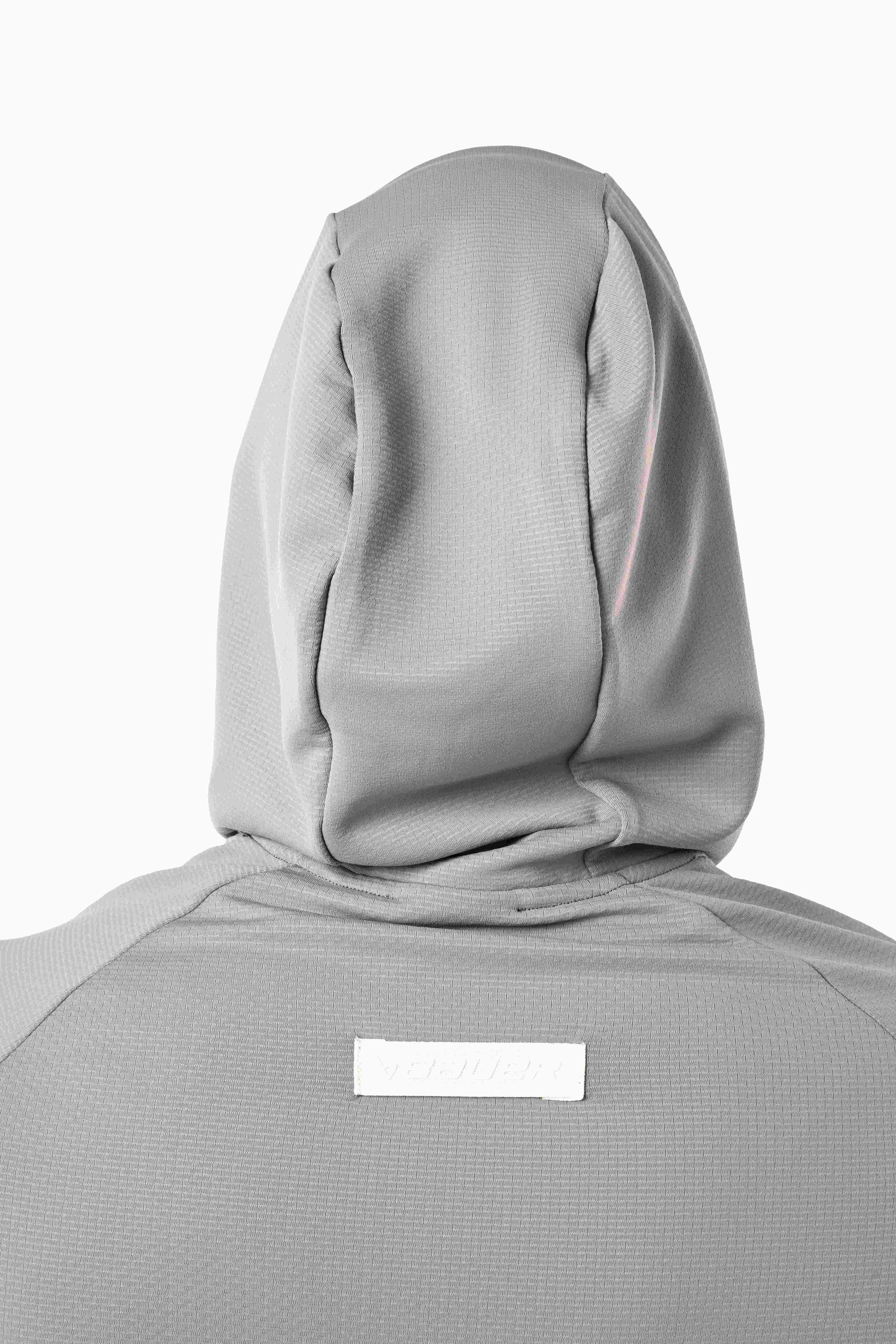 Mikina BAUER S23 FLC HOODIE-SR-LT GRY (1061026)