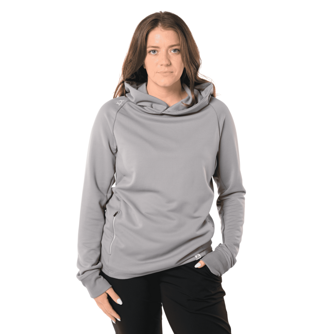 Mikina S23 BAUER FLC HOODIE-SR-LT GRY (1061026)