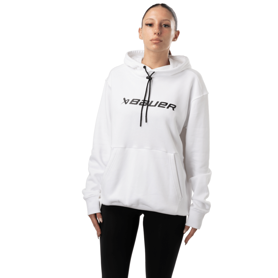 Mikina BAUER S24 CORE ULTIMATE HOODIE-SR-WHT (1063369)
