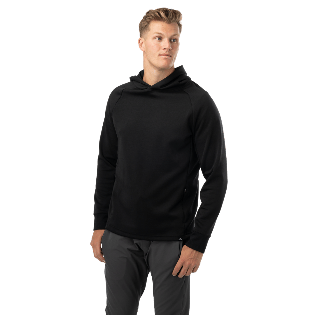 Mikina BAUER S24 FLC CORE HOODIE-SR-BLK (1063340)
