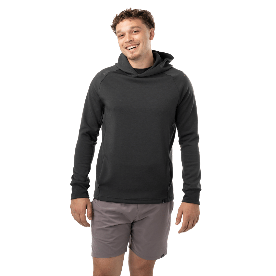 Mikina BAUER S24 FLC CORE HOODIE-SR-GRY (1063341)
