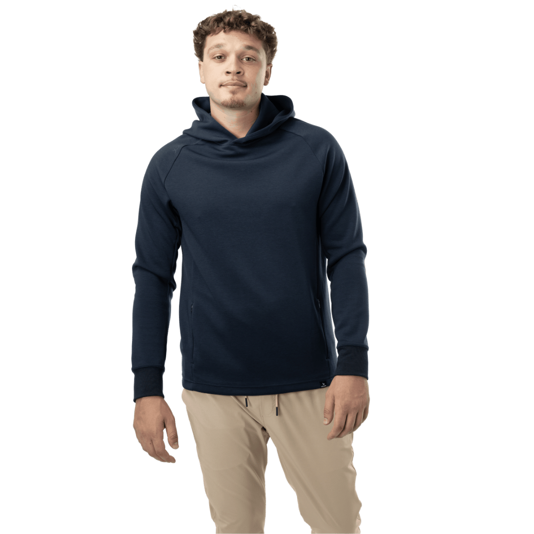 Mikina BAUER S24 FLC CORE HOODIE-SR-NAV (1063879)