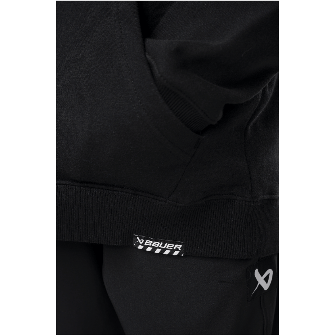Mikina BAUER S24 ULTIMATE HOODIE-YTH-BLK (1064061)