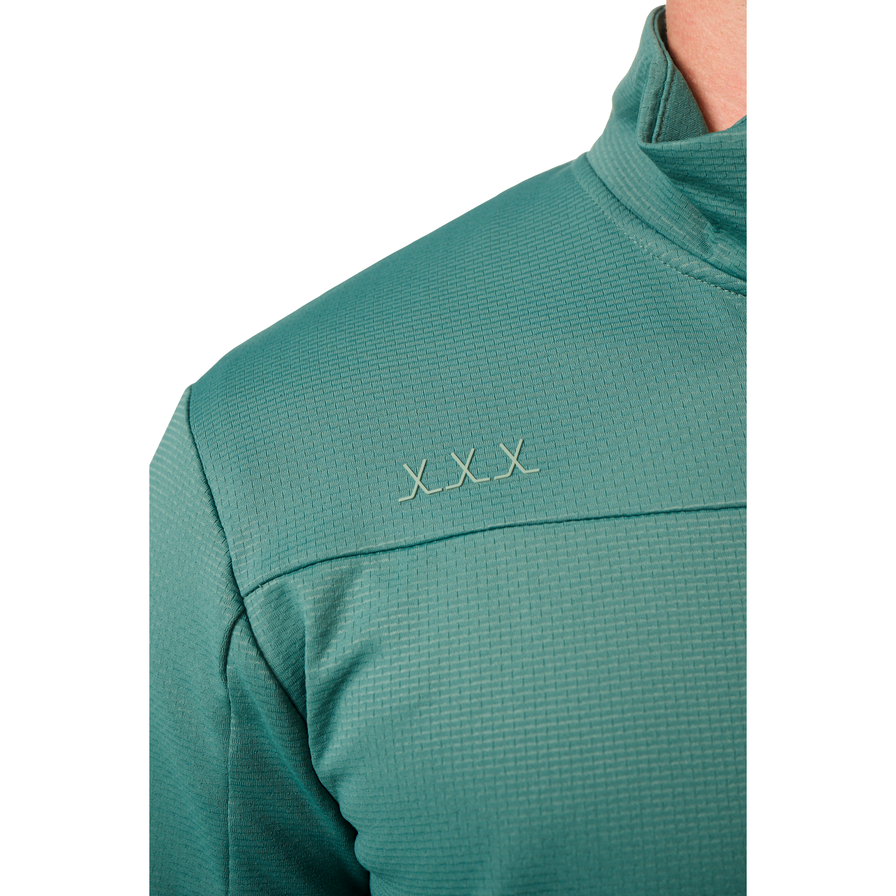 Mikina BAUER S25 FLC 1/4 ZIP-SR-SEA PINE (1064656)