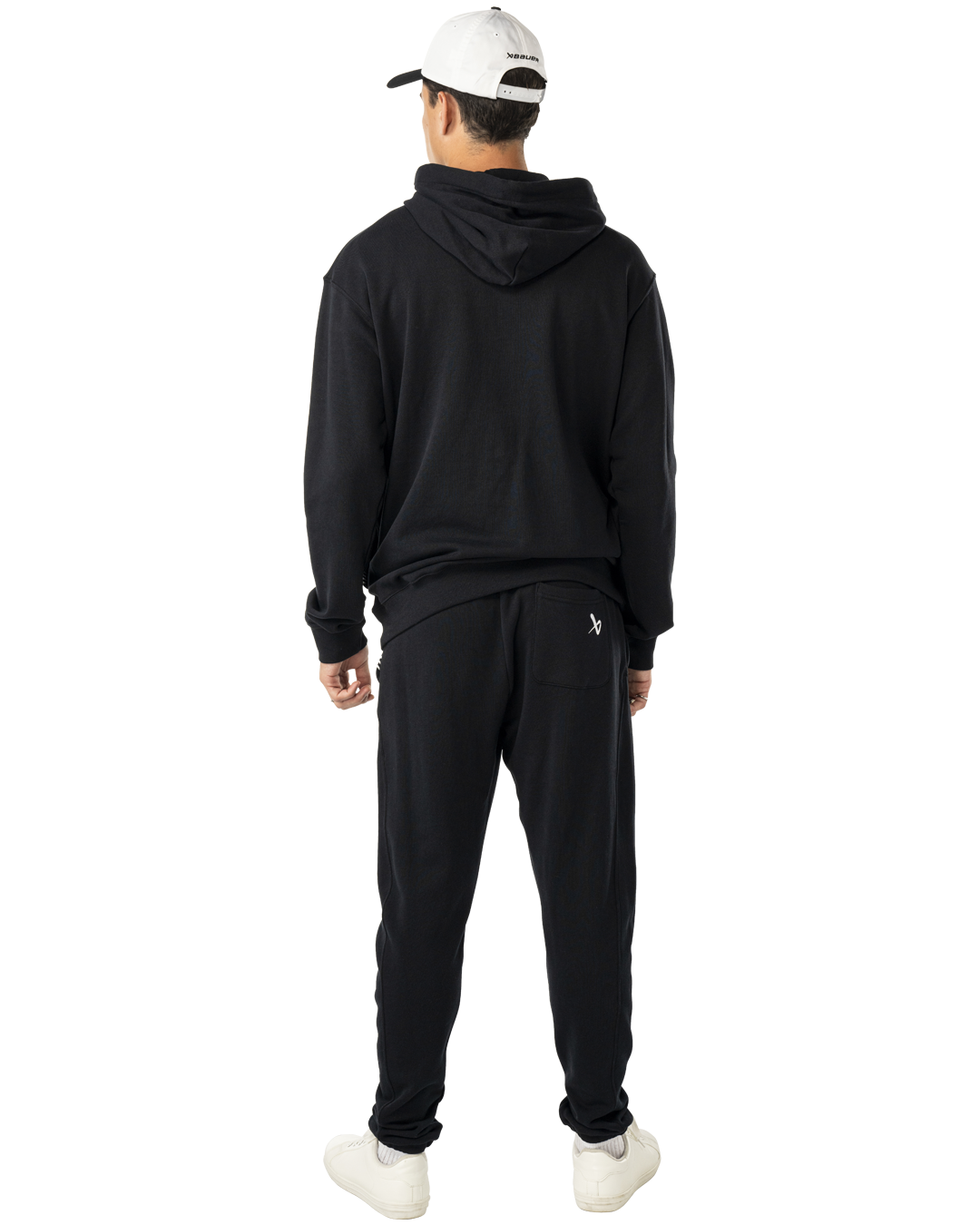 Mikina BAUER S25 FRN TERRY HOODIE-SR-BLK (1065097)
