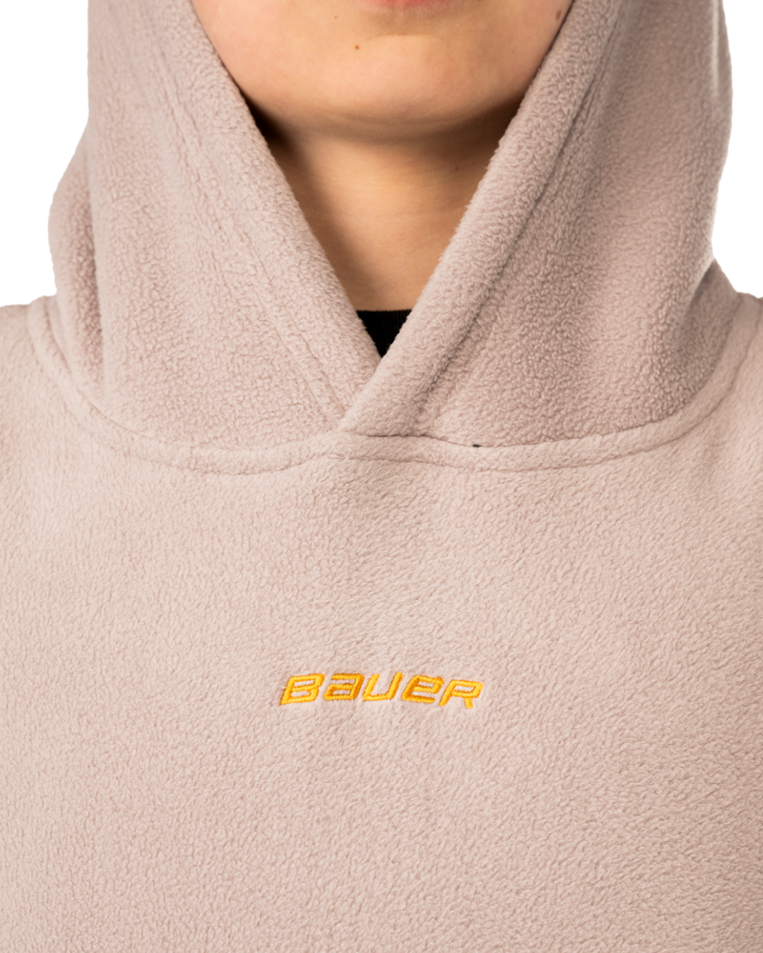 Mikina BAUER S25 POLARFLEECE HOODIE-YTH-TAU/BL (1065866)