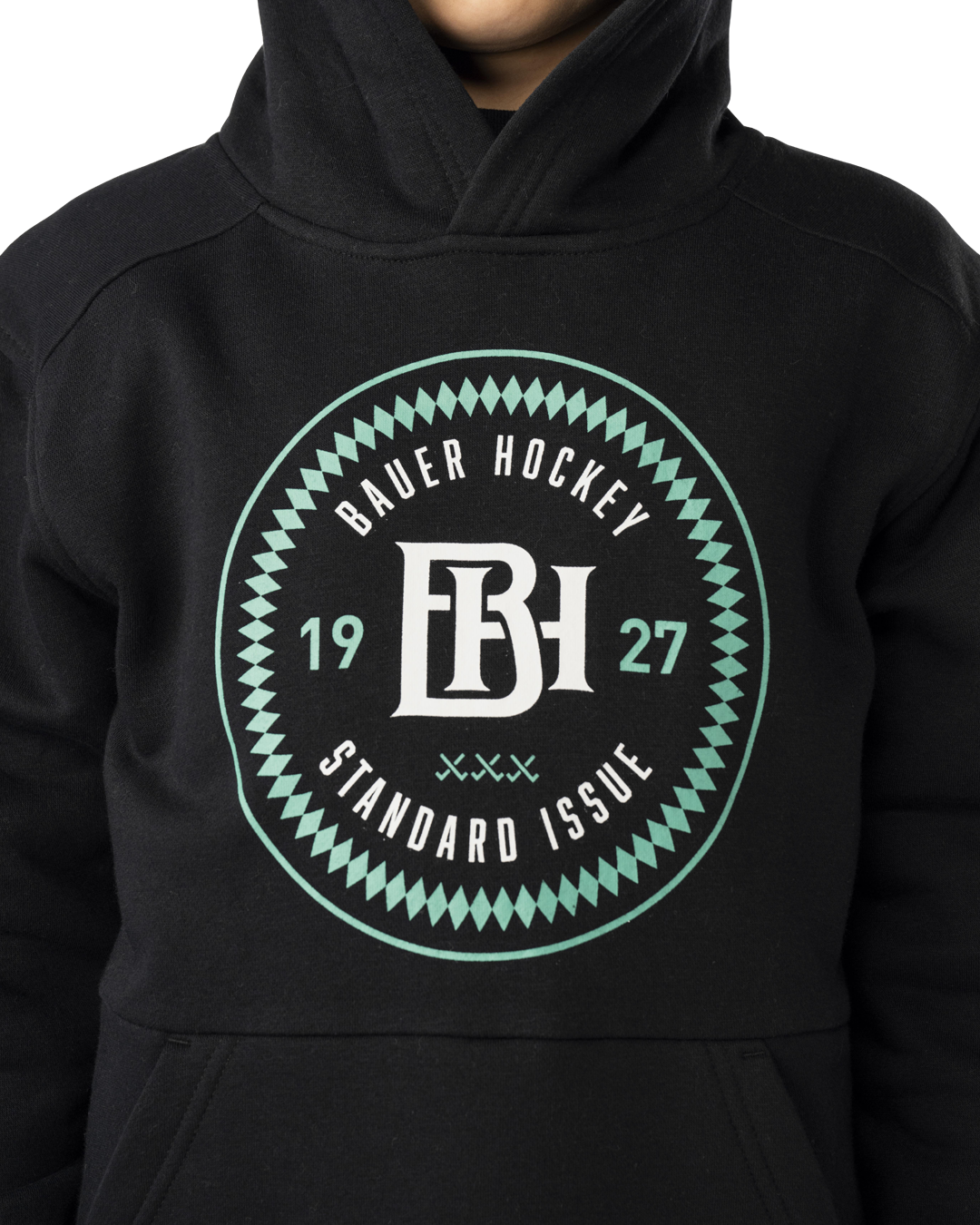 Mikina BAUER S25 ULTIMATE HOODIE-YTH-BLK (1065117)