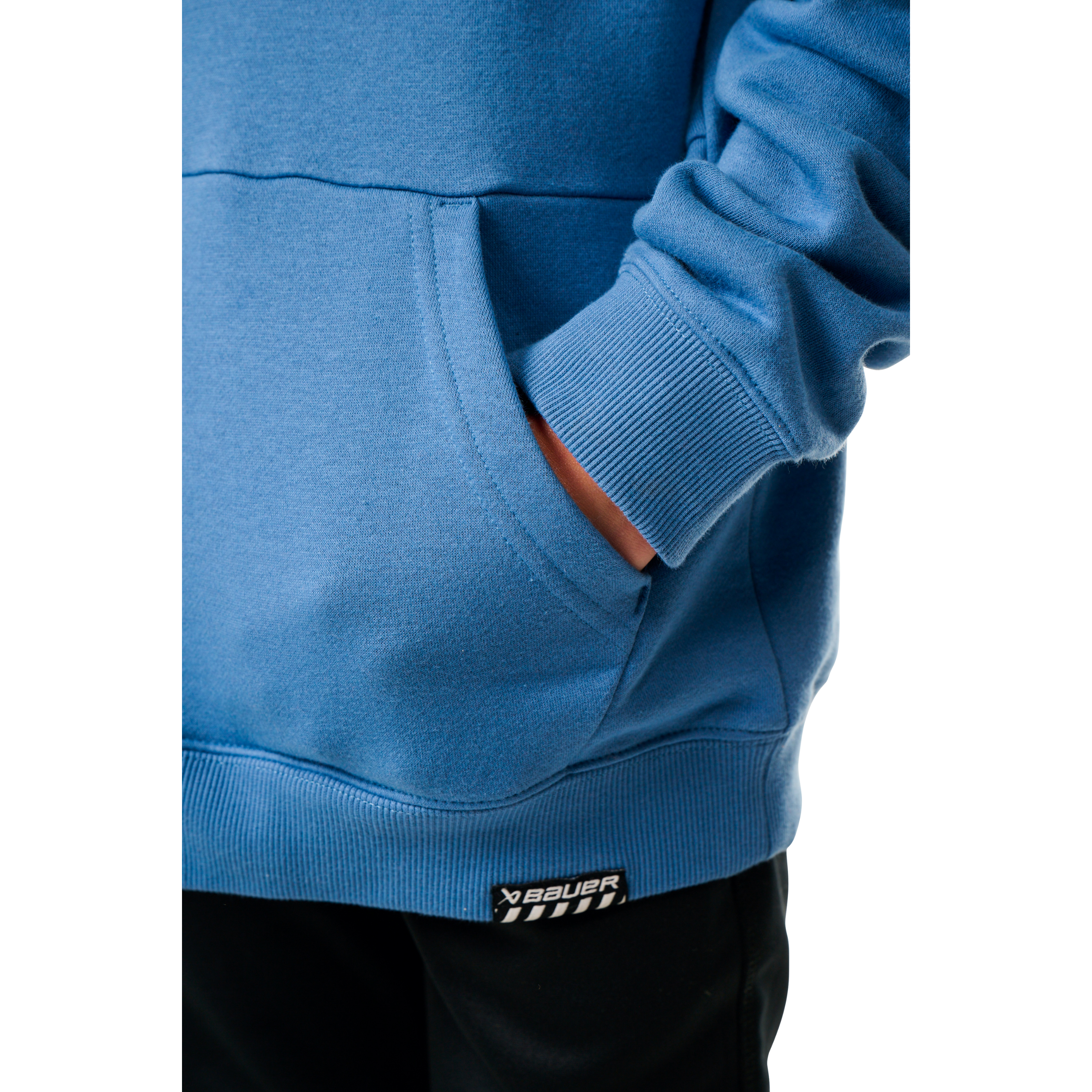 Mikina BAUER S25 ULTIMATE HOODIE-YTH-DUTCH BLUE (1064739) 