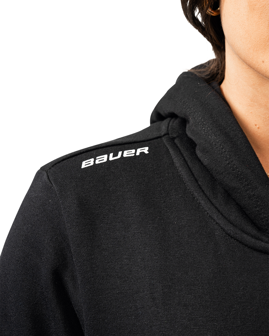 Mikina BAUER S25 WMNS TEAM FULL ZIP-BLK (1064627)