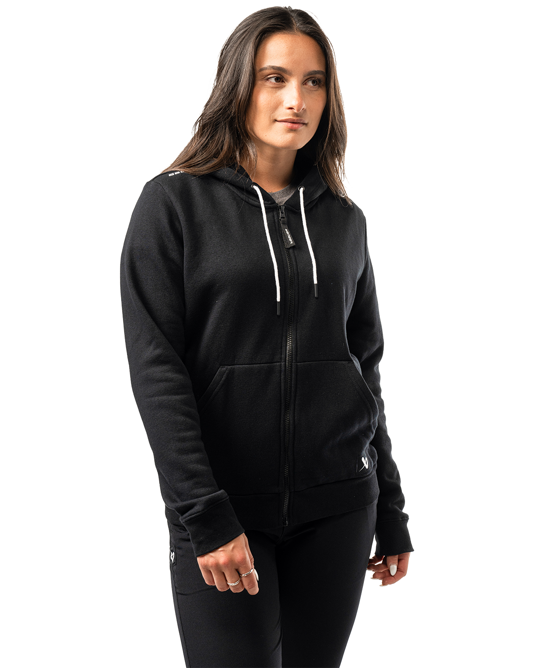 Mikina BAUER S25 WMNS TEAM FULL ZIP-BLK (1064627)