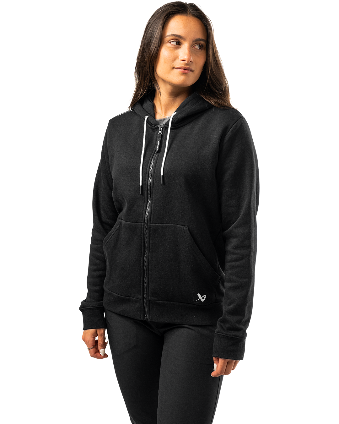 Mikina BAUER S25 WMNS TEAM FULL ZIP-BLK (1064627)