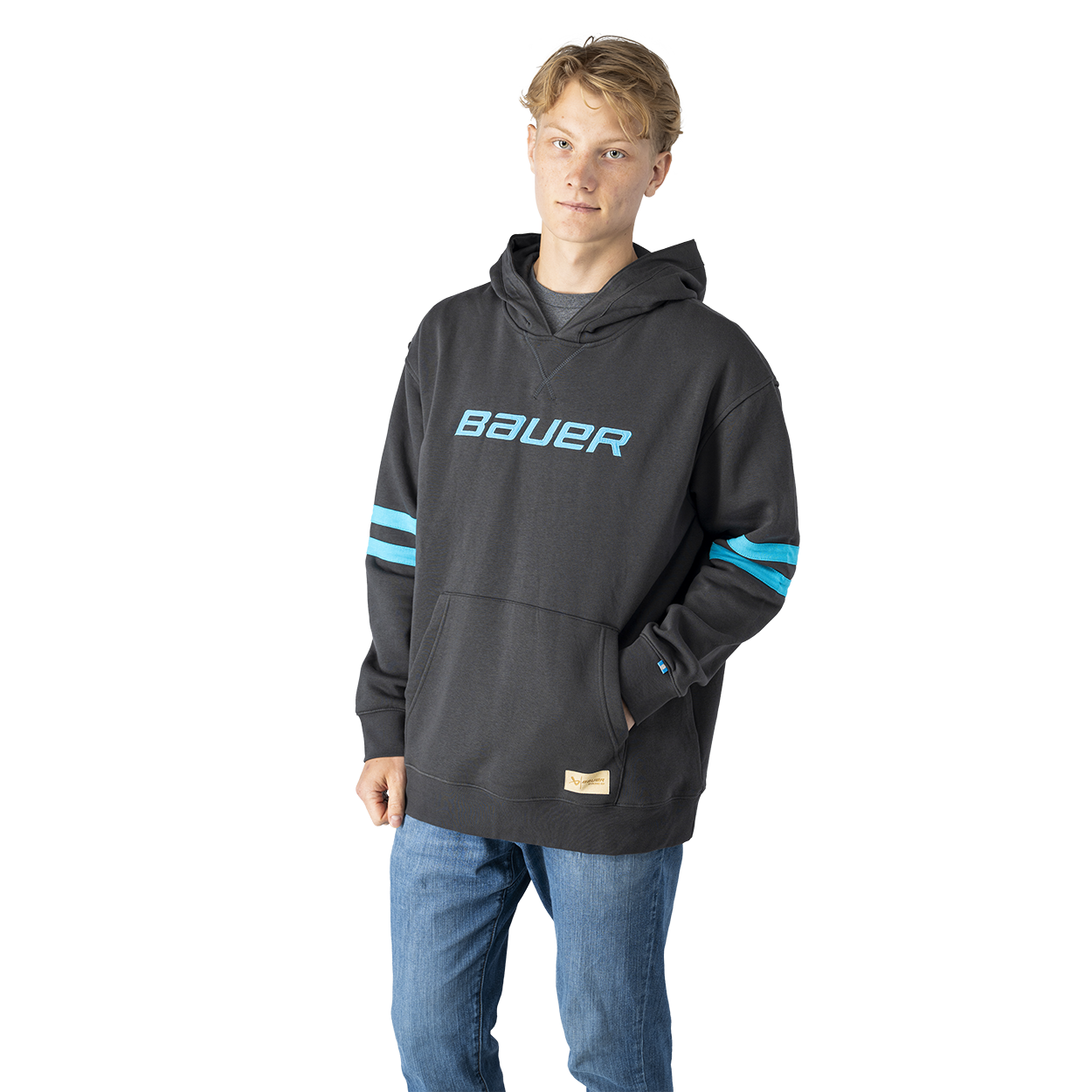 Mikina BAUER S26 FUSE NOVELTY HOODIE-SR (1067616)