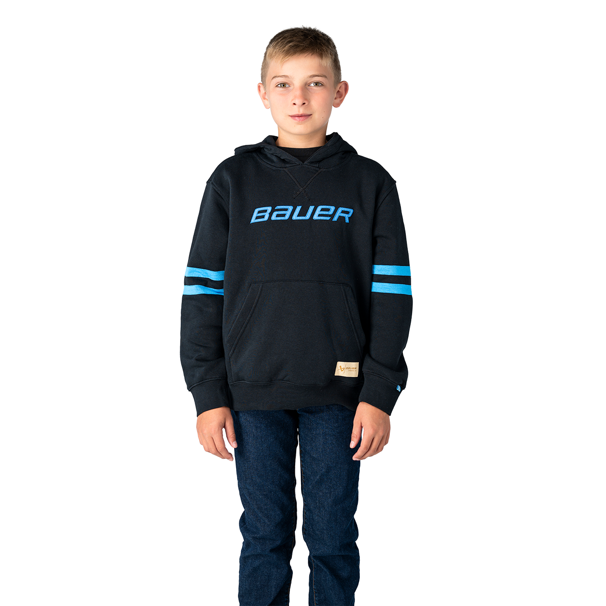 Mikina BAUER S26 NOVELTY HOODIE-YTH (1067601)