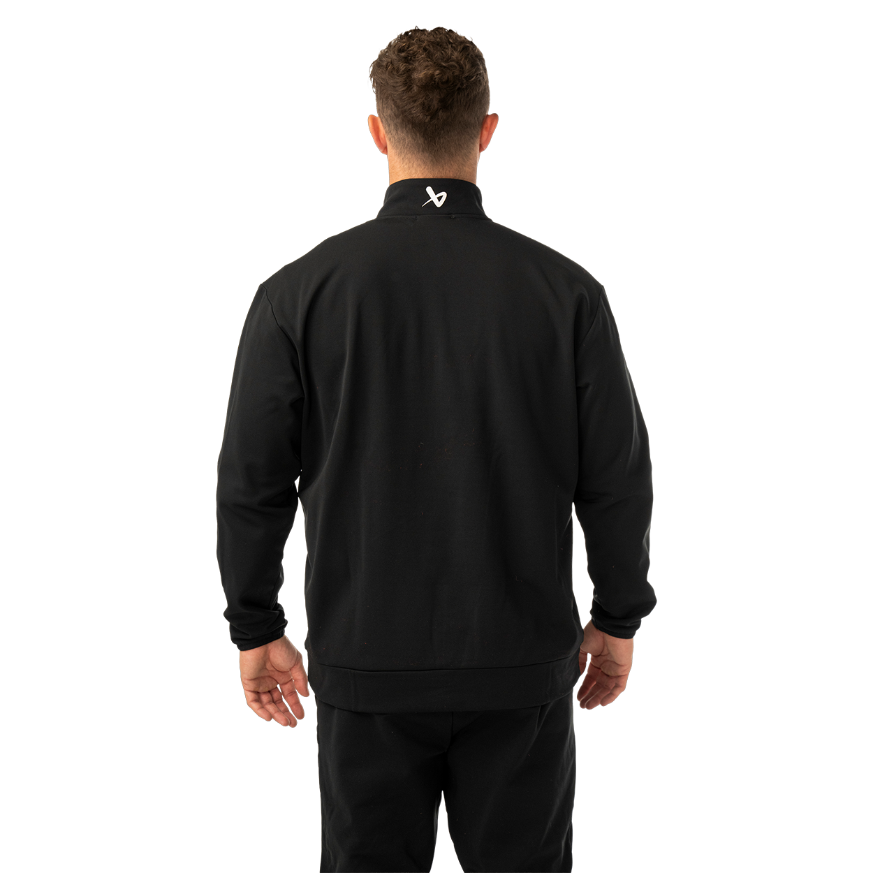 Mikina BAUER S26 TEAM FLEECE 1/2 ZIP-SR-BLK (1067287)