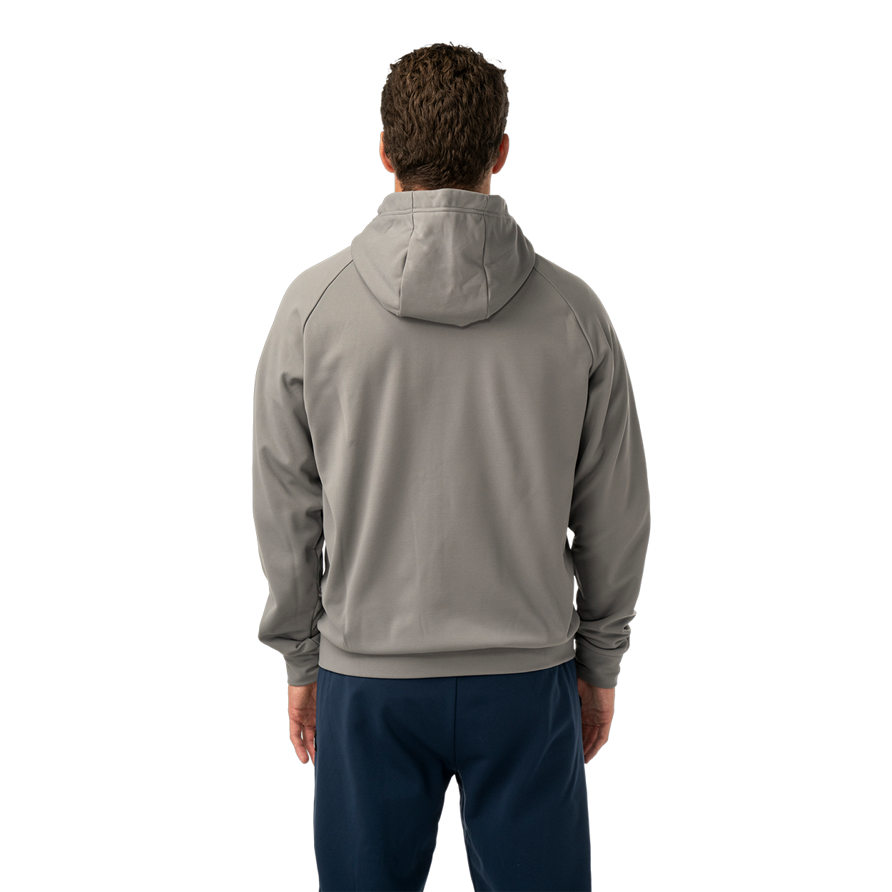Mikina BAUER S26 TEAM FLEECE ZIP HOODIE-SR-GRY (1067308)