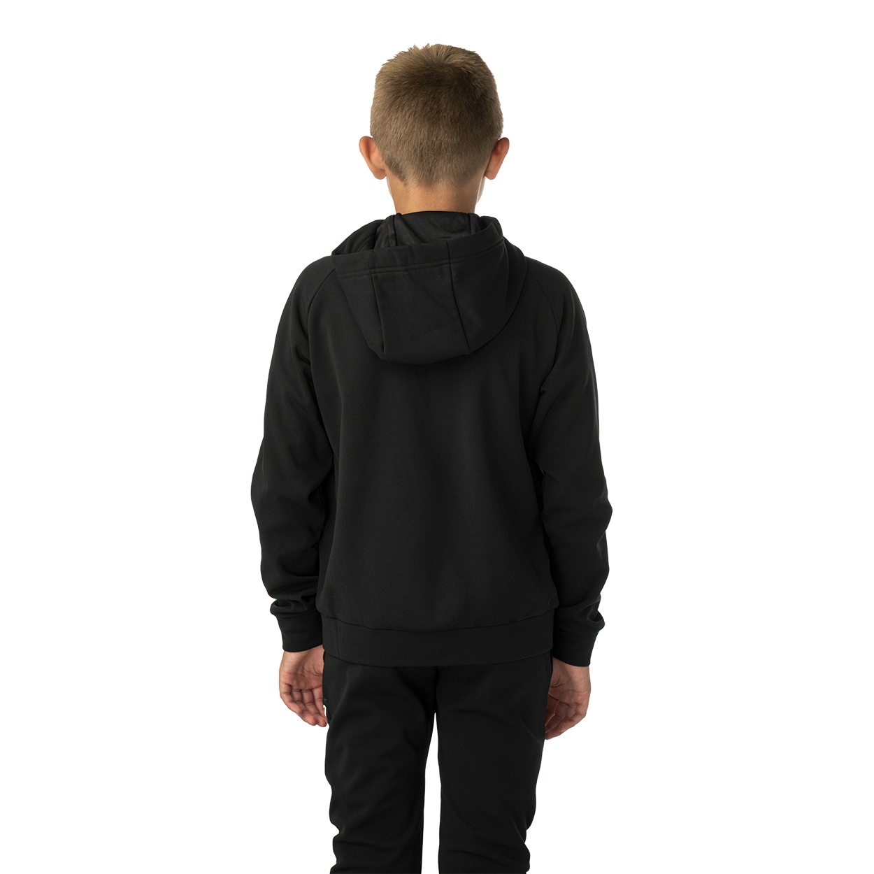 Mikina BAUER S26 TEAM FLEECE ZIP HOODIE-YTH-BLK (1067300)