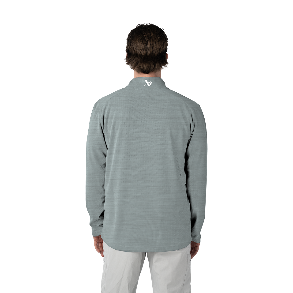 Mikina BAUER S26 TEAM PERF 1/4 ZIP-SR-GRY (1068369)