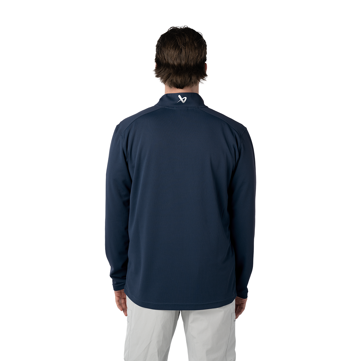 Mikina BAUER S26 TEAM PERF 1/4 ZIP-SR-NAV (1068368)