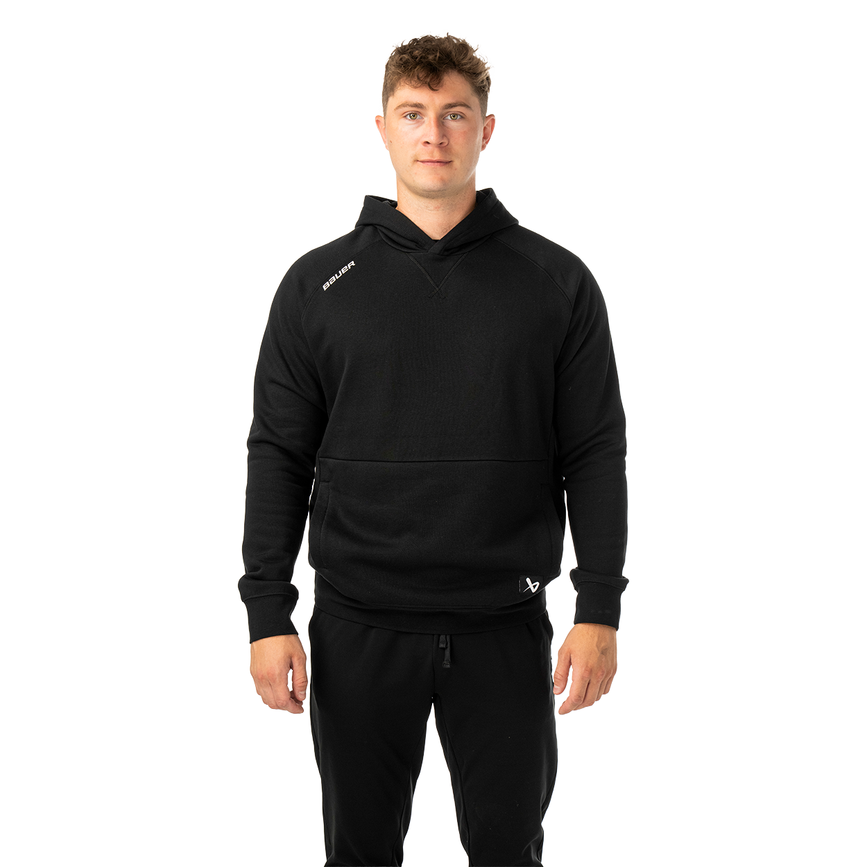 Mikina BAUER S26 TEAM ULTIMATE HOODIE-SR-BLK (1067232)