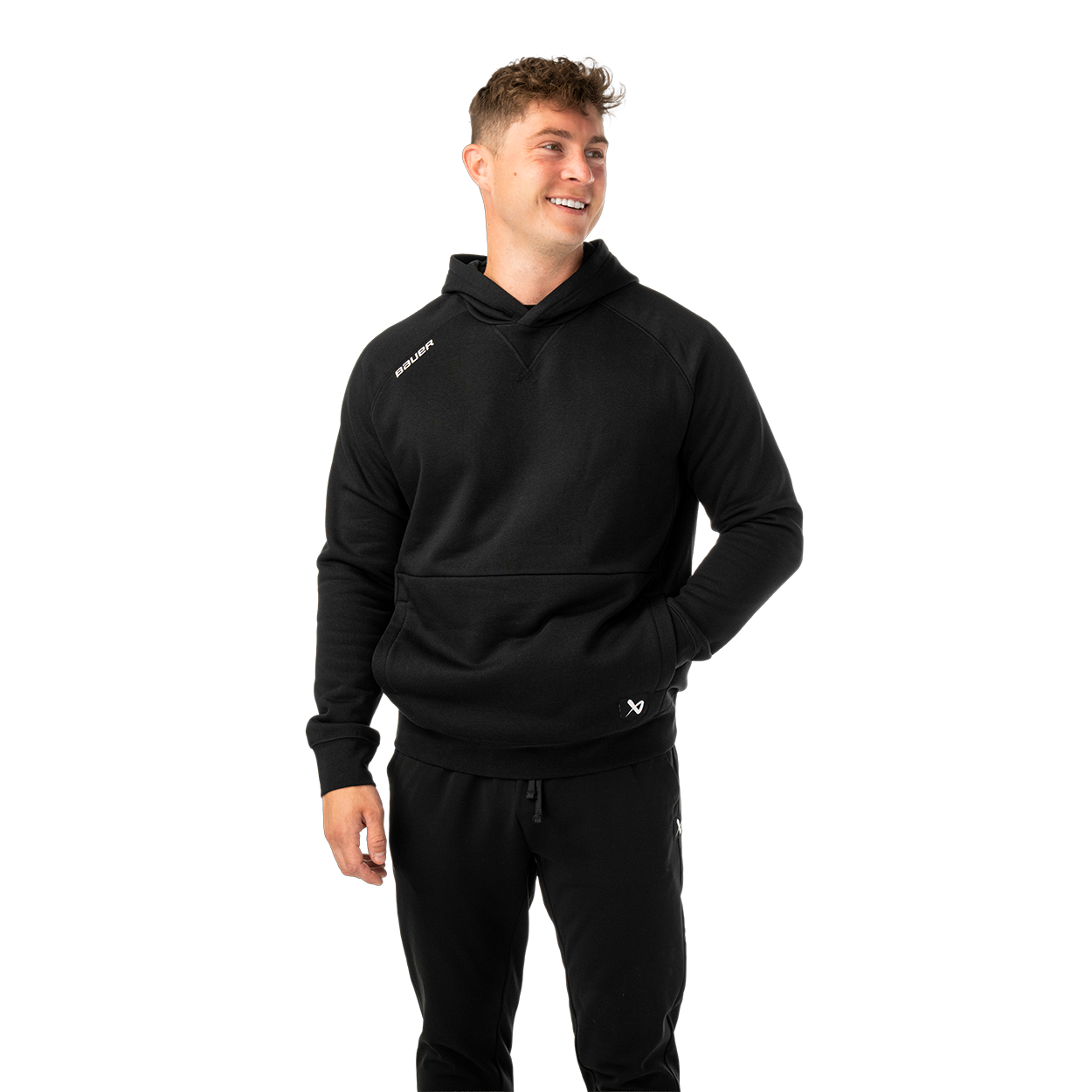 Mikina BAUER S26 TEAM ULTIMATE HOODIE-SR-BLK (1067232)