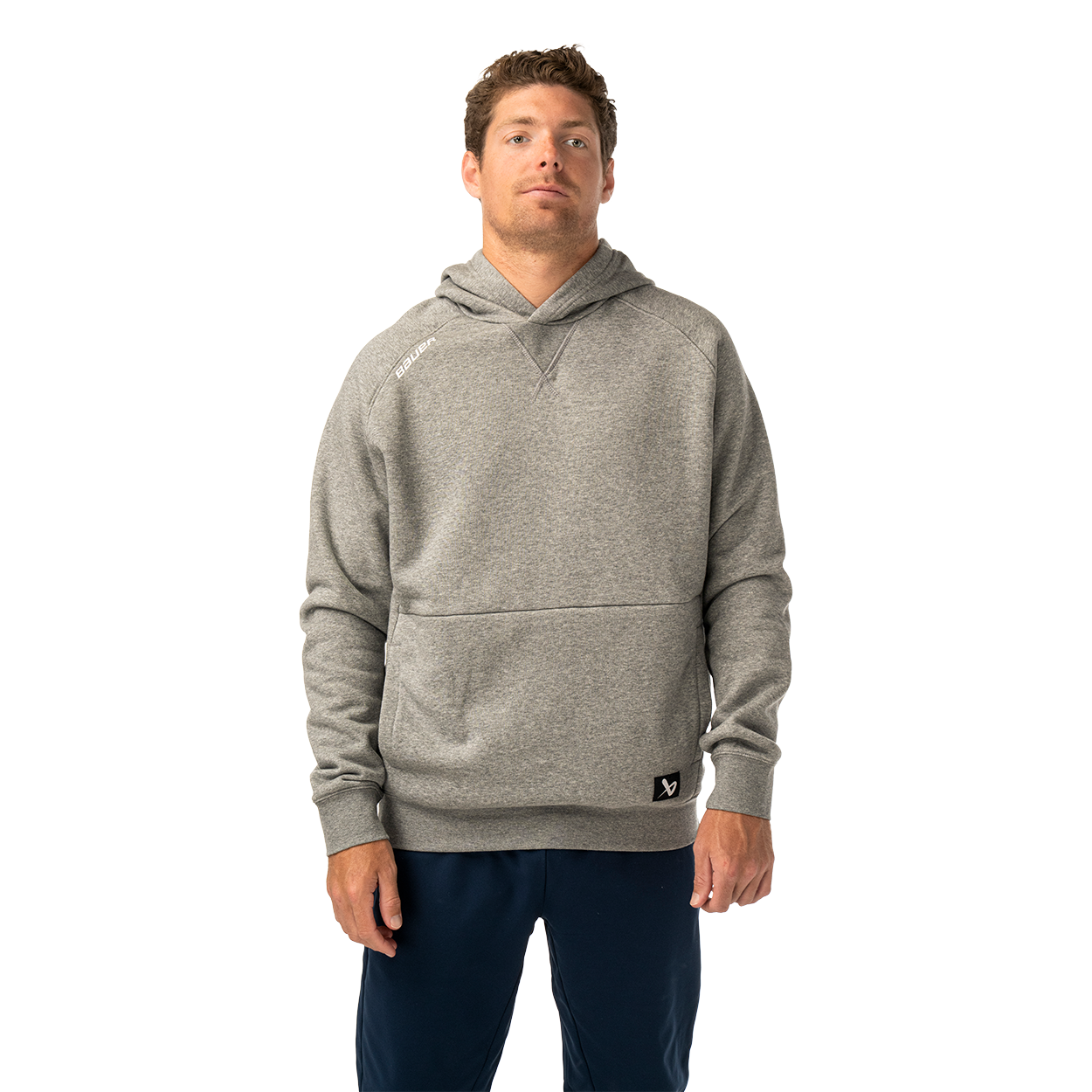 Mikina BAUER S26 TEAM ULTIMATE HOODIE-SR-GRAY (1067234)
