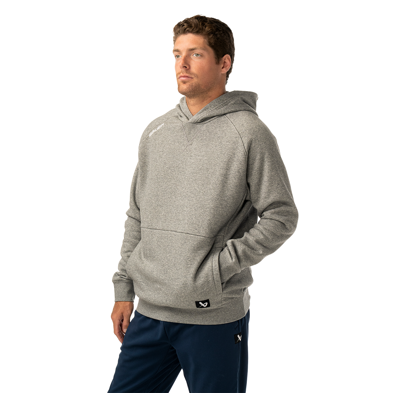 Mikina BAUER S26 TEAM ULTIMATE HOODIE-SR-GRAY (1067234)
