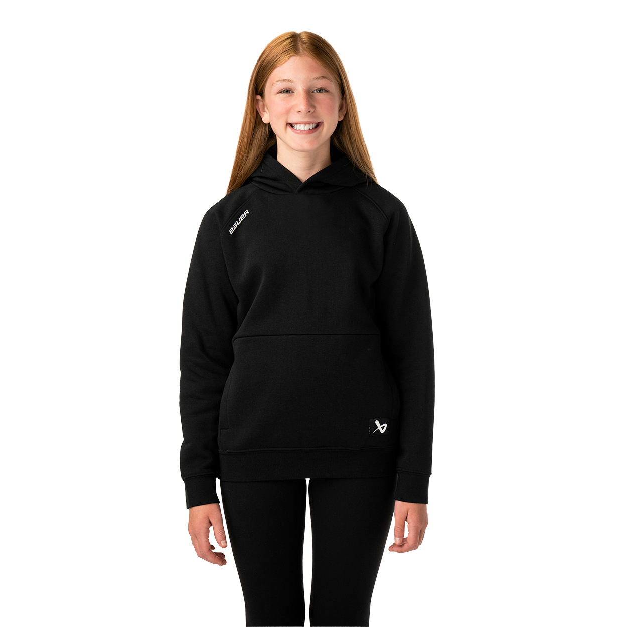 Mikina BAUER S26 TEAM ULTIMATE HOODIE-YTH-BLK (1067236)
