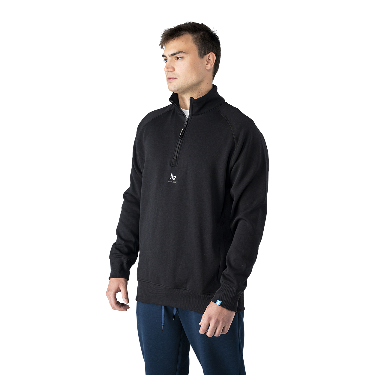 Mikina BAUER S26 TRAVEL 1/4 ZIP-SR (1067592)