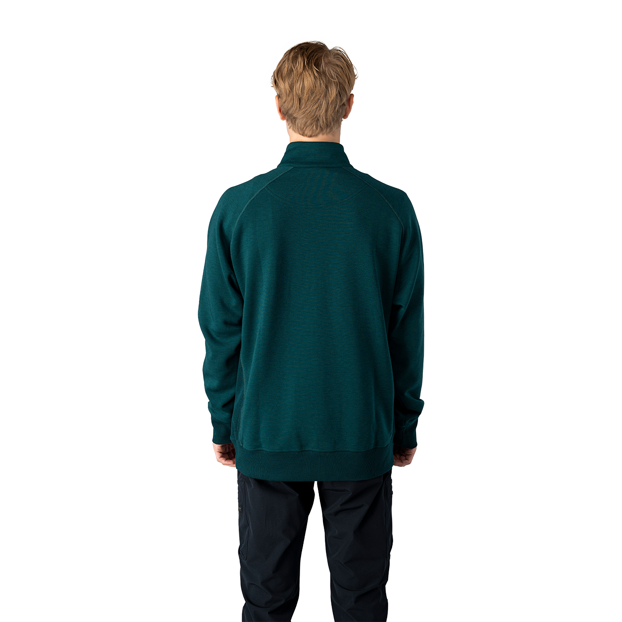 Mikina BAUER S26 TRAVEL 1/4 ZIP-SR-GRN (1067598)