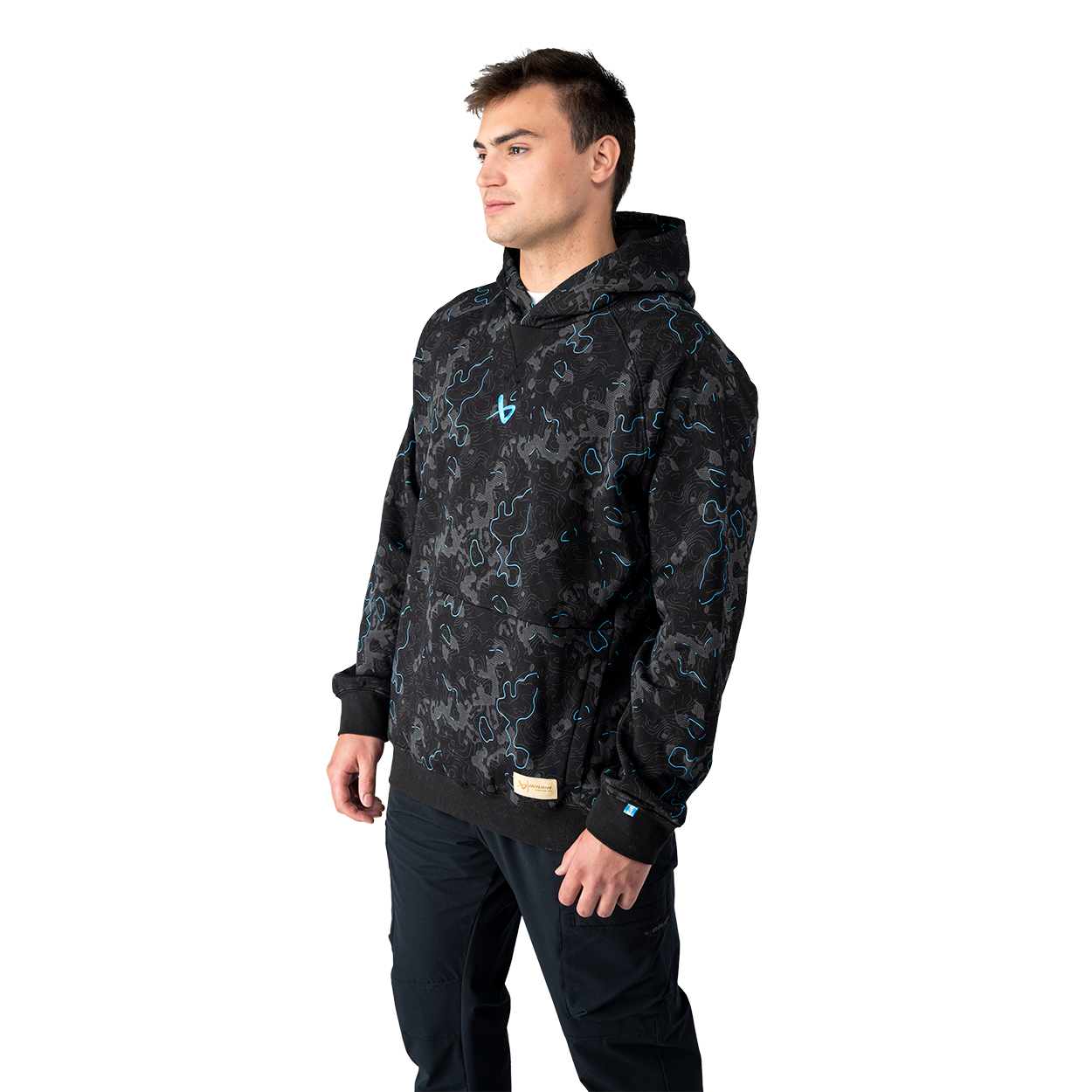 Mikina BAUER S26 ULTIMATE HOODIE-SR-PRINT (1067568)