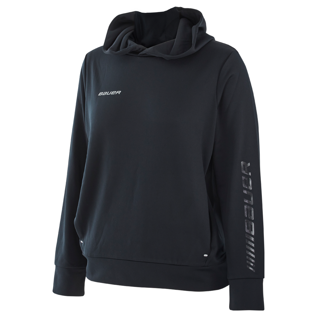 Mikina BAUER VAPOR FLEECE HOODIE BLK-WM (1056962)