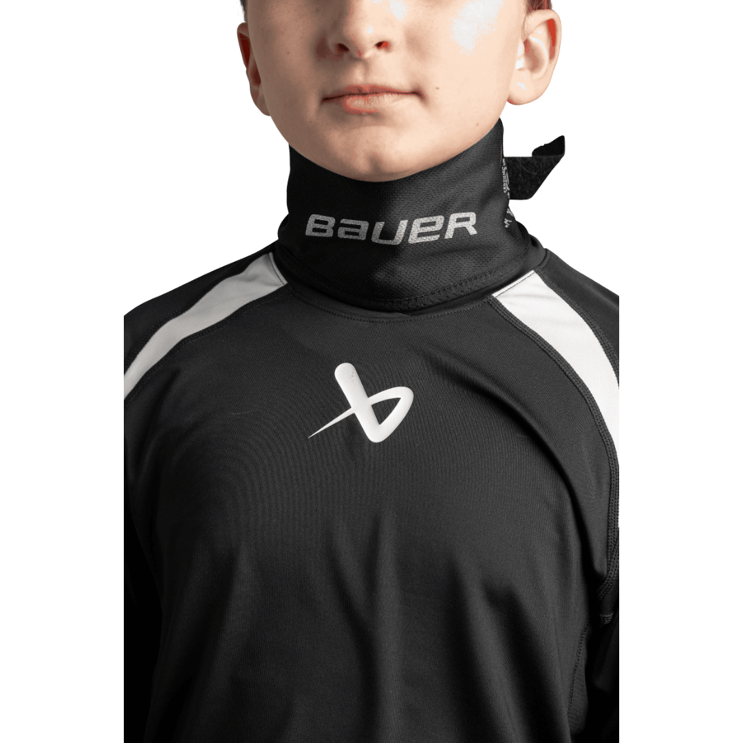 Nákrčník BAUER S22 NG21 PREM NECKGUARD COLLAR-YTH-BLK (1059581)
