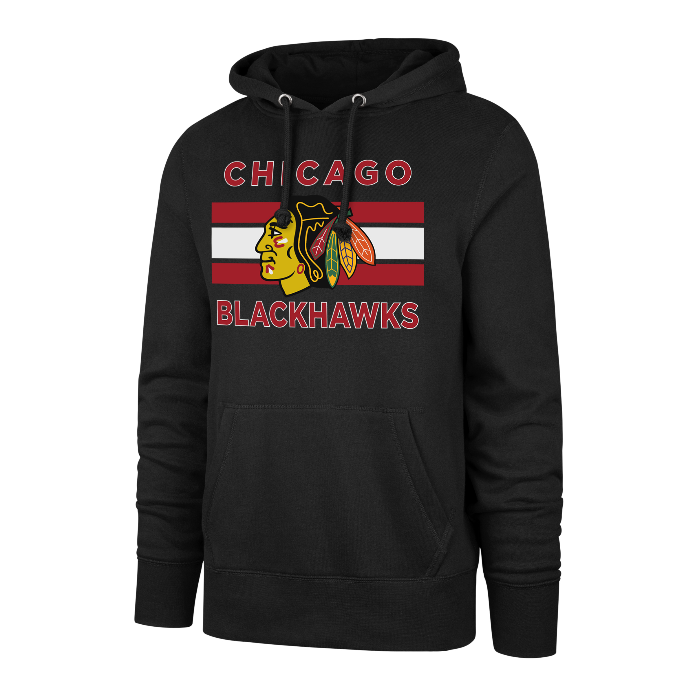 NHL Chicago Blackhawks ’47 BURNSIDE Pullover Hood