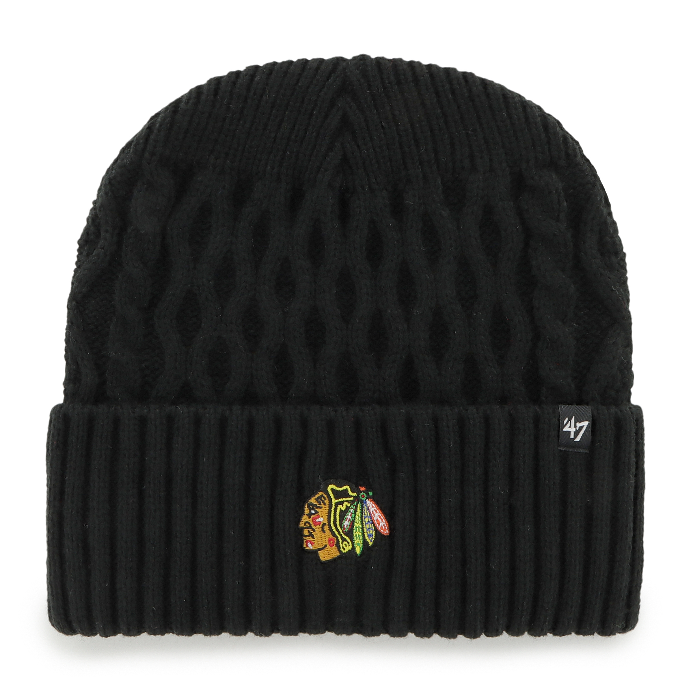 NHL Chicago Blackhawks Drumcliffe '47 CUFF KNIT