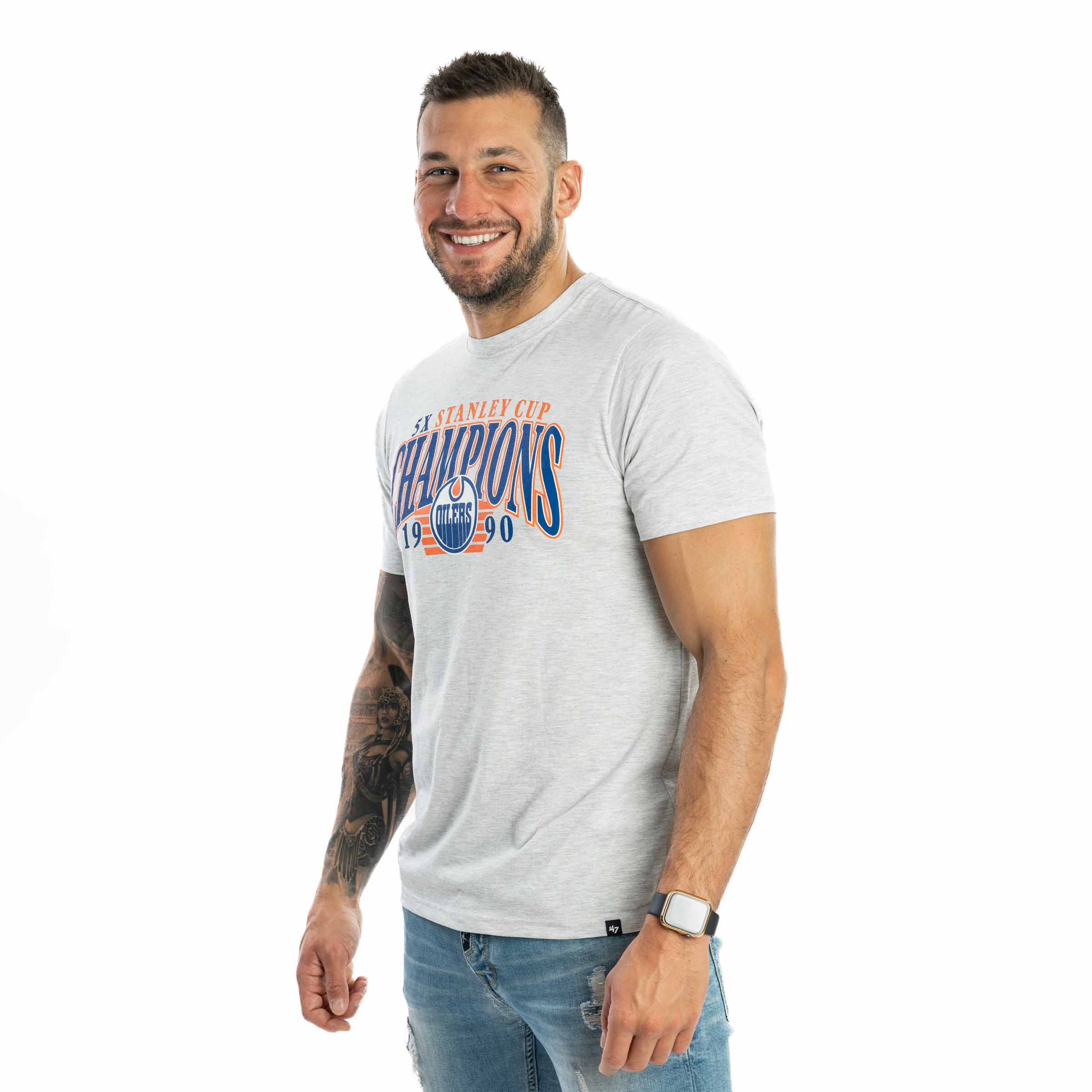 NHL Edmonton Oilers Stanley Cup Backer ’47 ECHO Tee