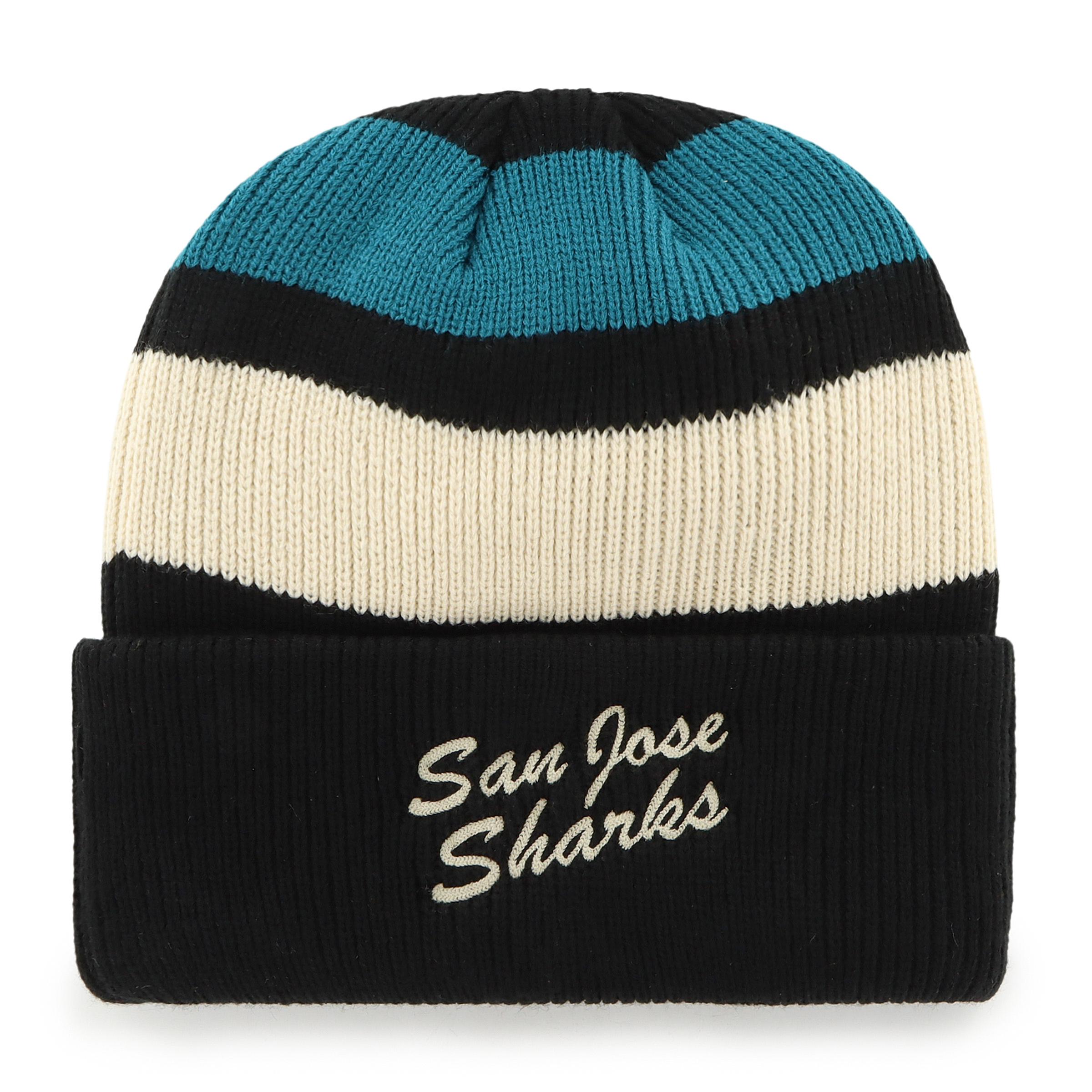 NHL San Jose Sharks Clubhouse Jennings ’47 CUFF KNIT