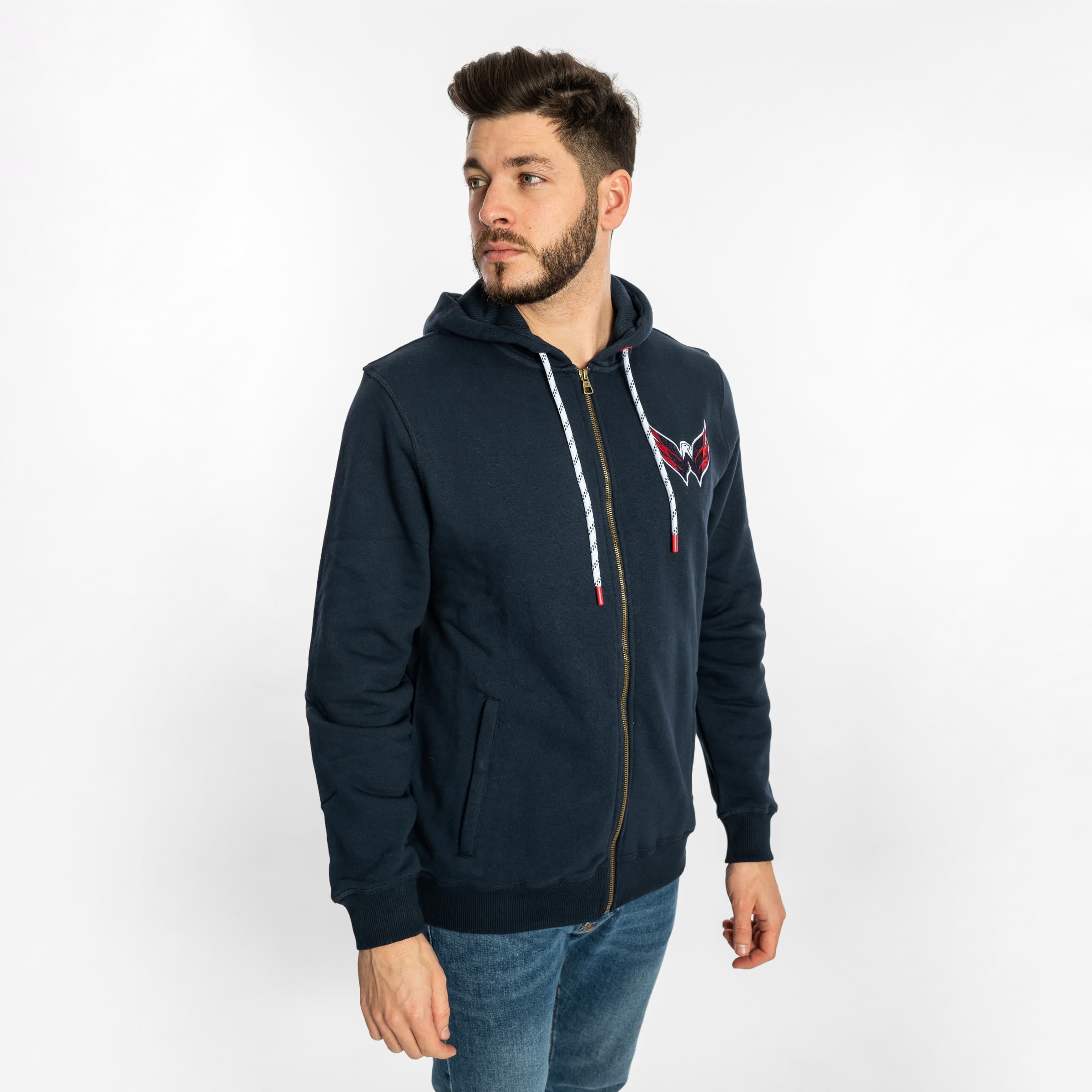 NHL Washington Capitals Back Check ’47 MORRIS Full Zip Hood