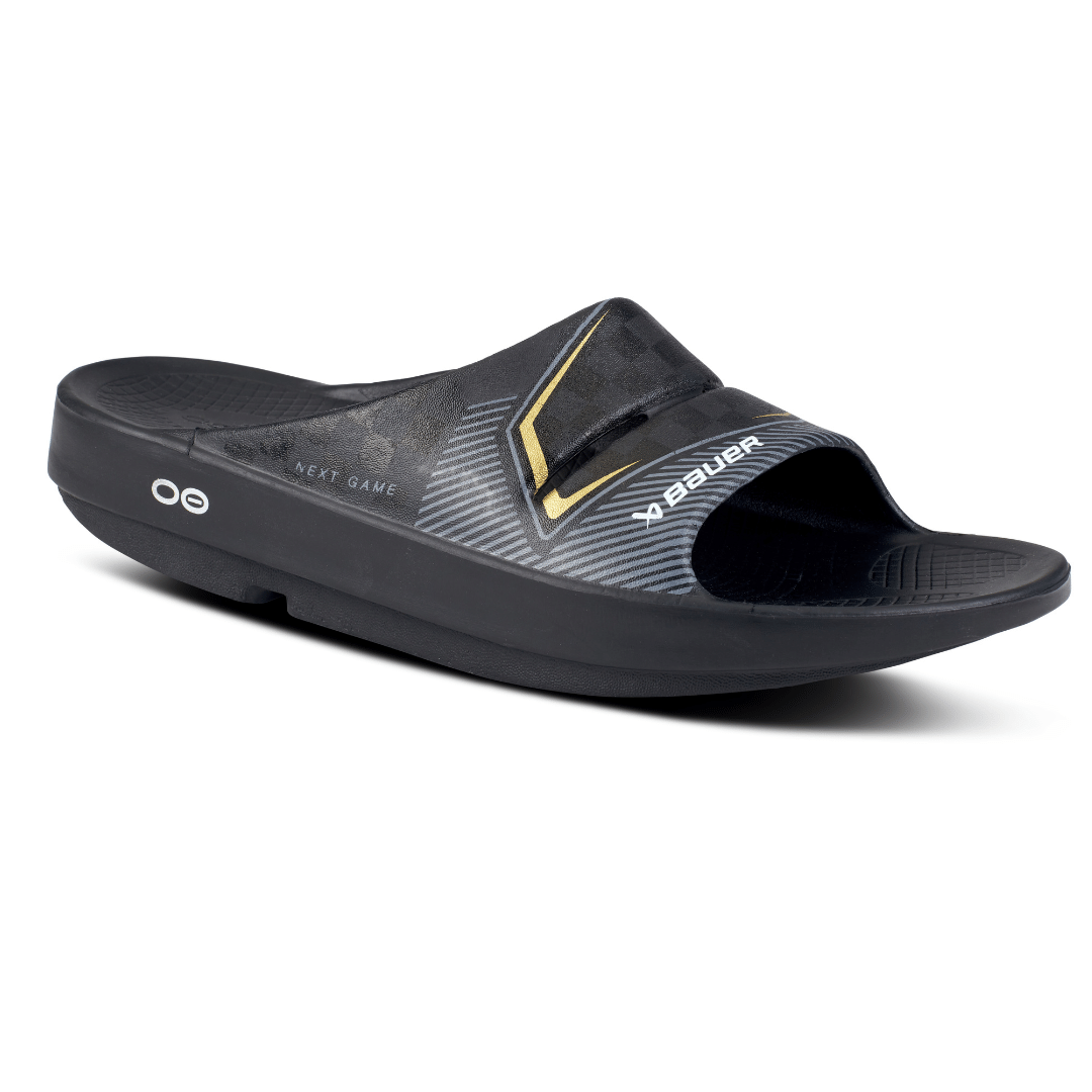Pantofle BAUER OOFOS® SPORT SLIDE - BLK (1061407)