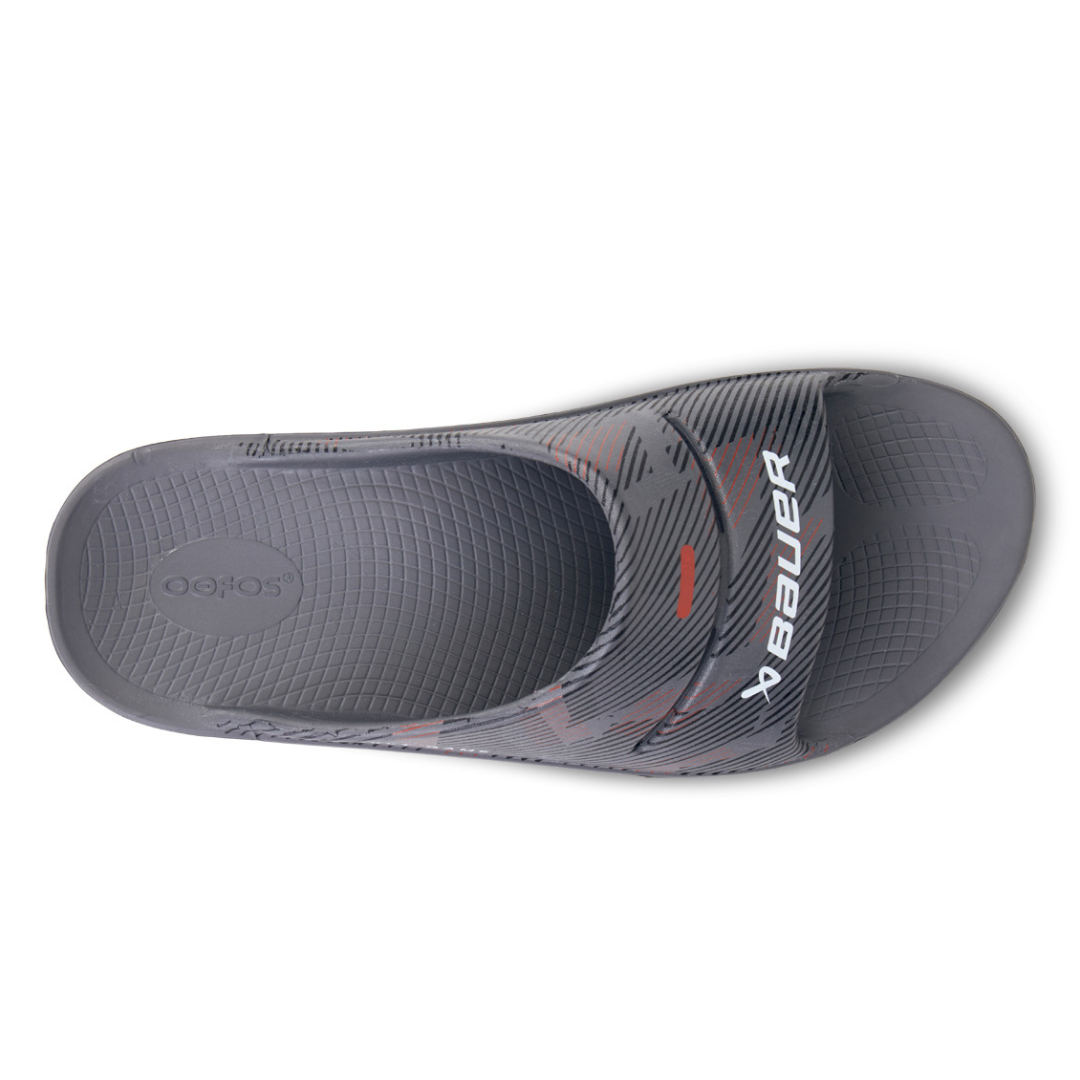 Pantofle BAUER S23 OOFOS NG SPORT SLIDE-GREY (1063046)