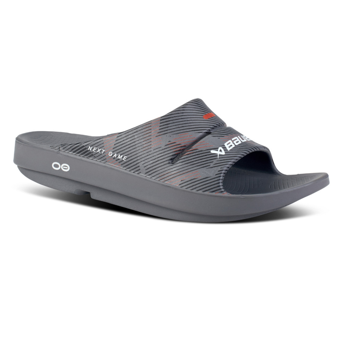 Pantofle BAUER S23 OOFOS NG SPORT SLIDE-GREY (1063046)