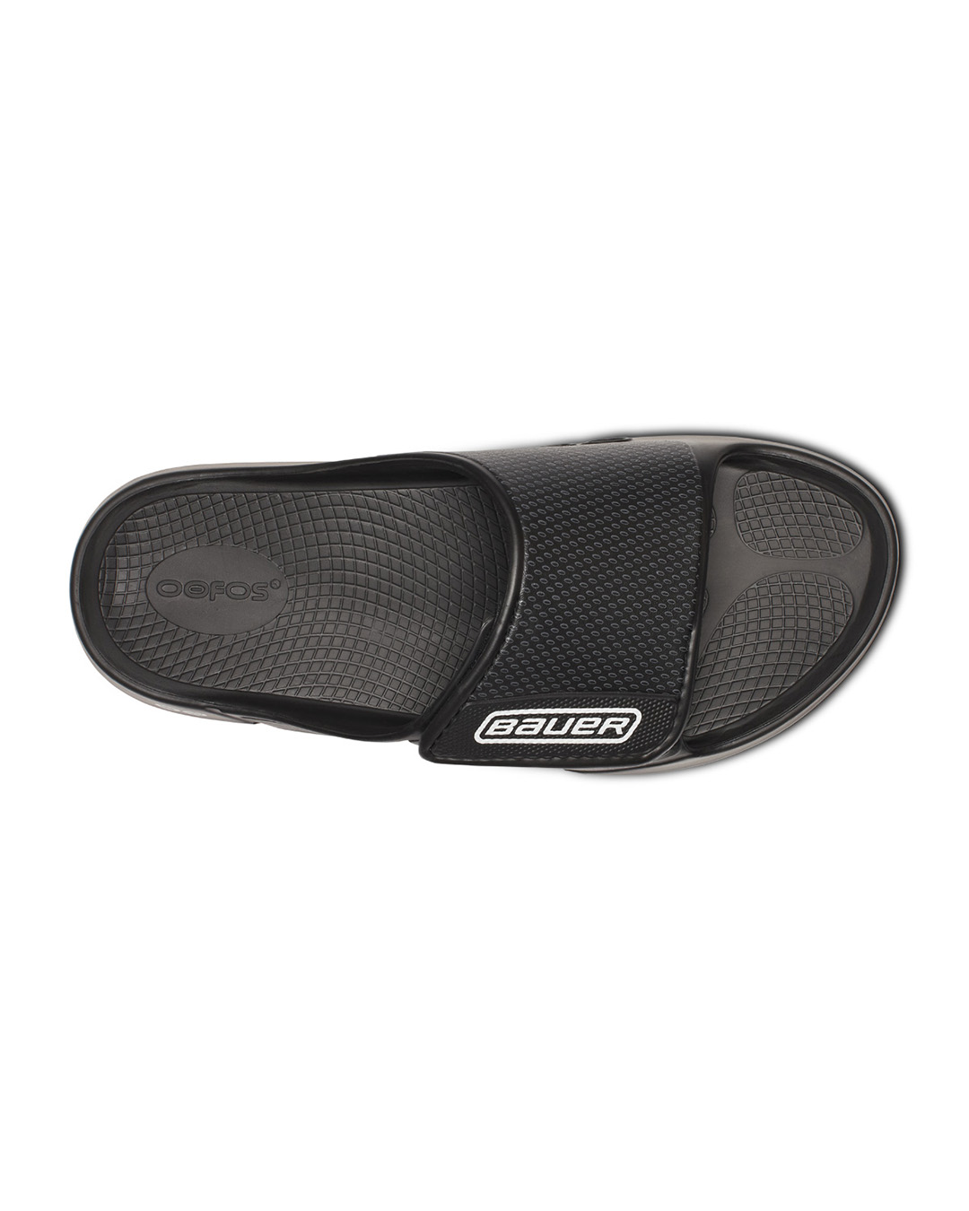 Pantofle BAUER S25 OOFOS SPORT FLEX SLIDE-BLK (1065478)