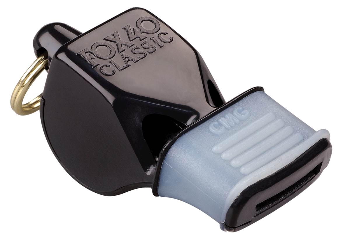 Píšťalka CLASSIC CMG OFFICIAL blk na krk