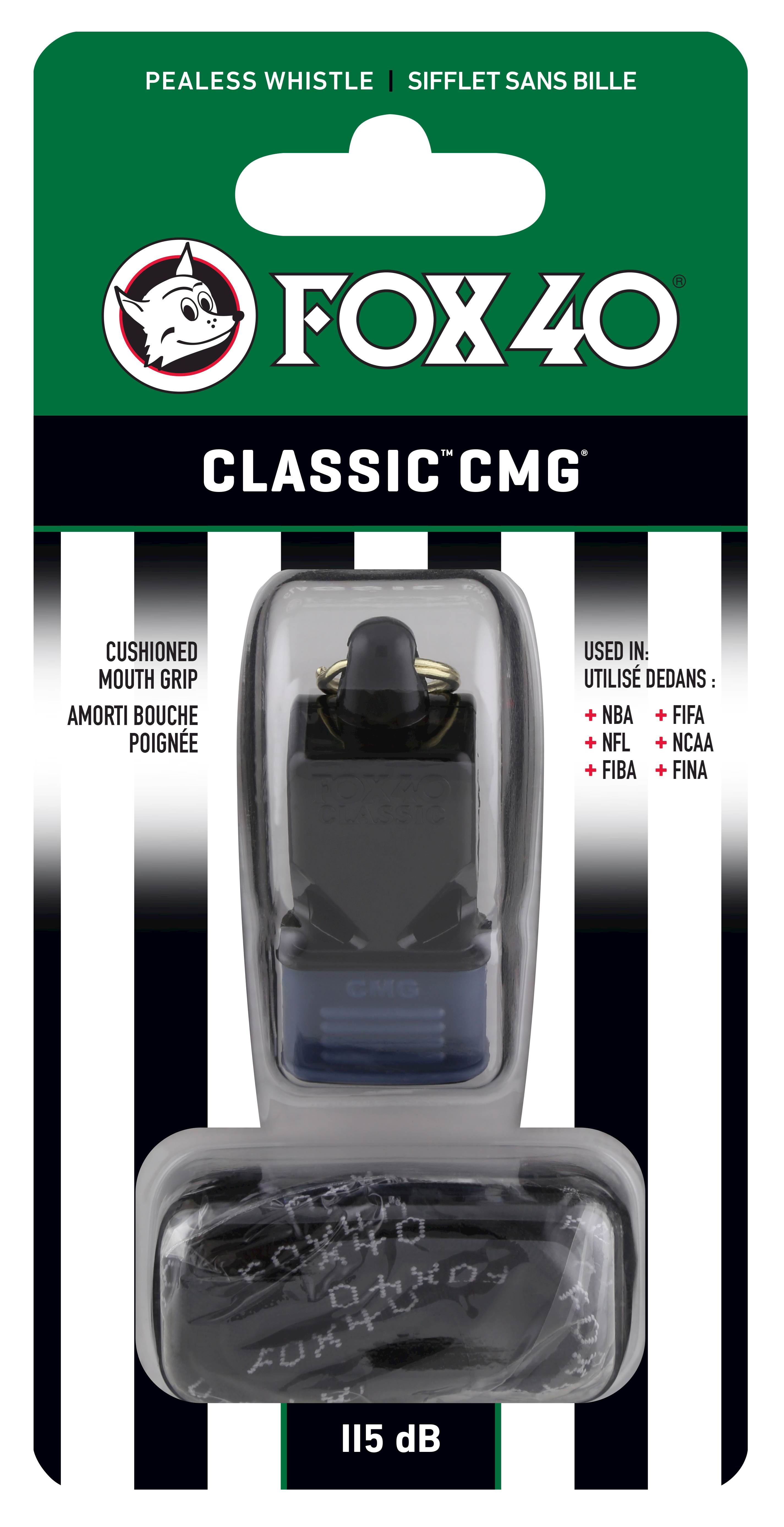 Píšťalka CLASSIC CMG OFFICIAL blk na krk