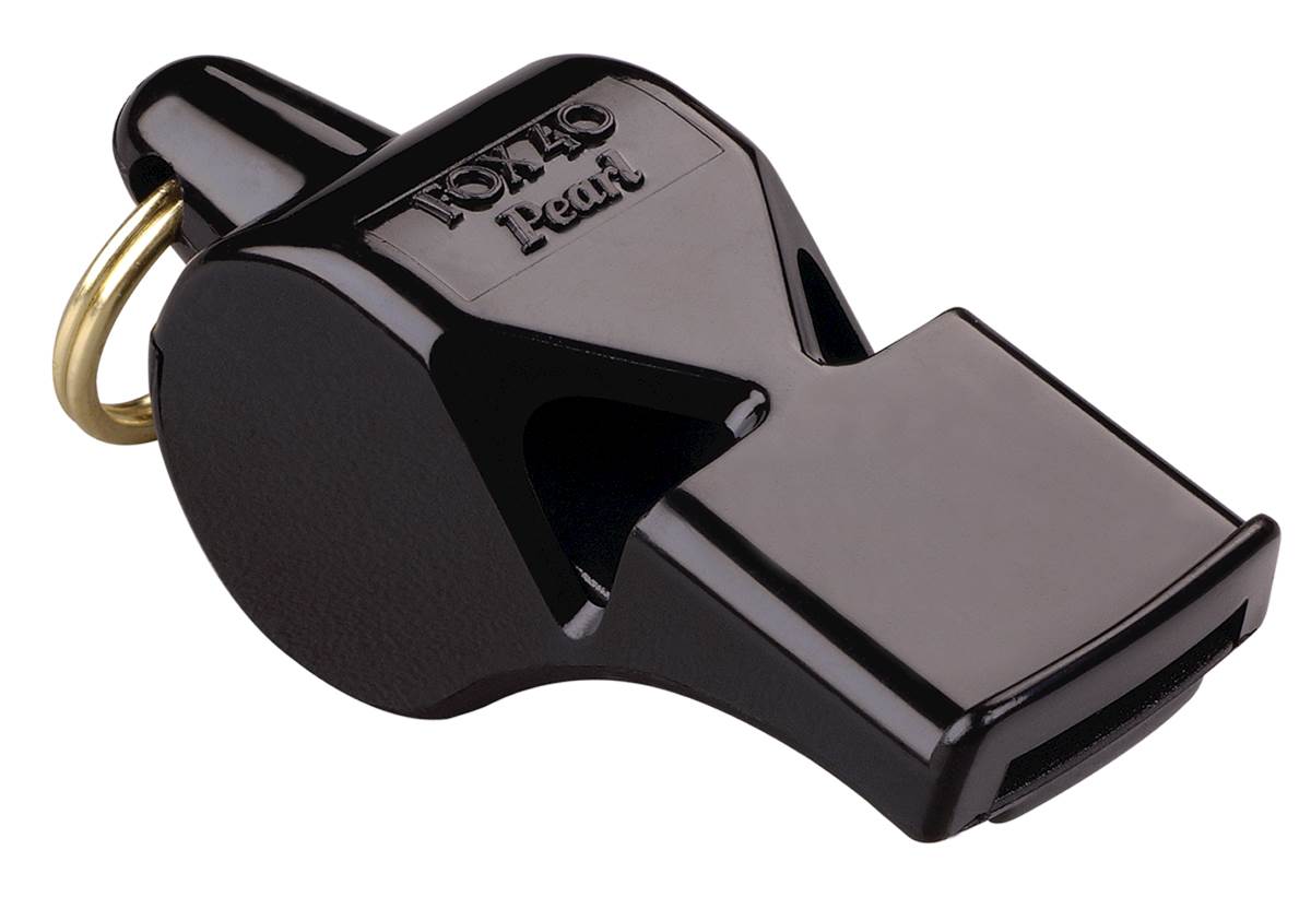 Píšťalka PEARL OFFICIAL blk na krk