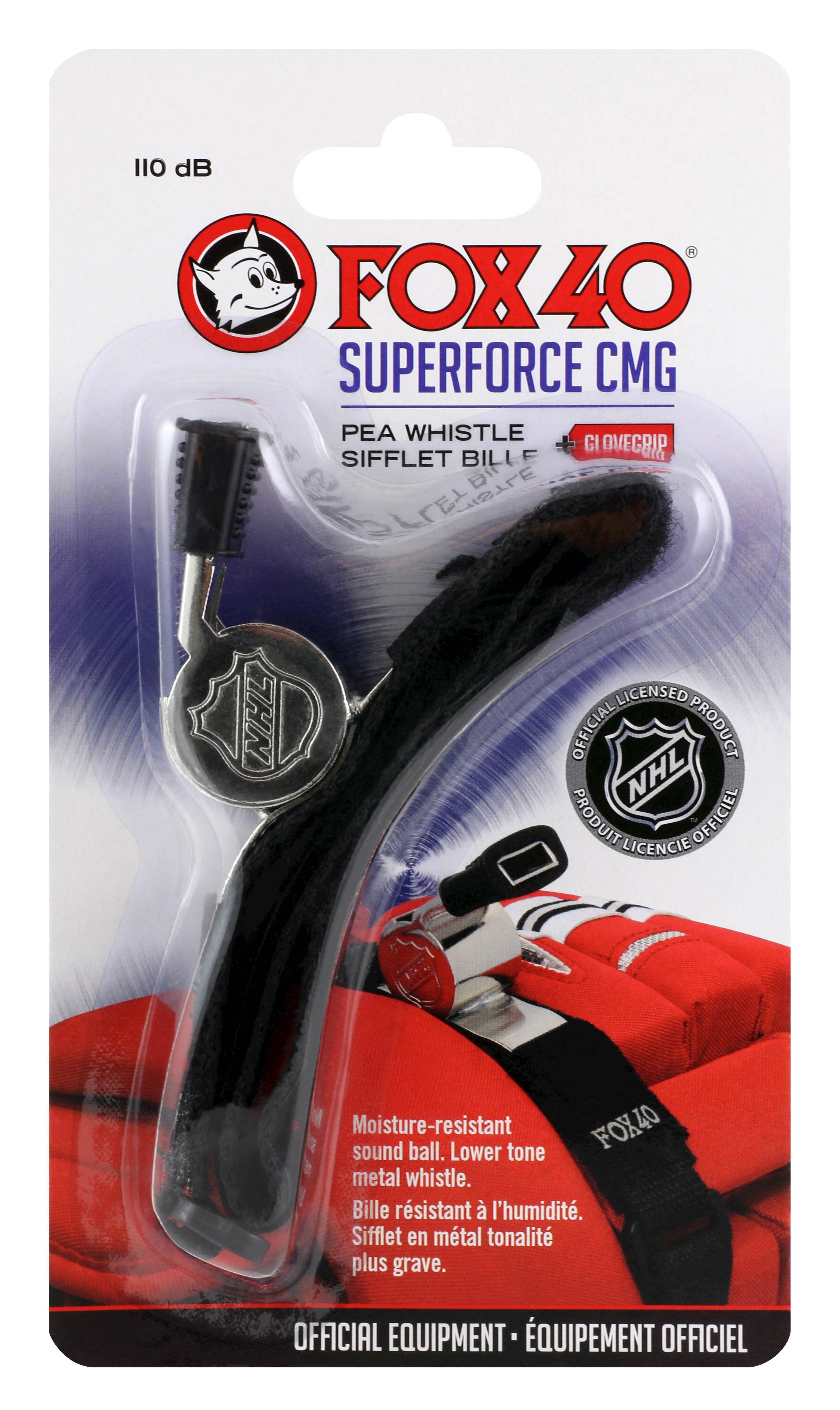 Píšťalka SUPERFORCE CMG kovová trenérská na rukavici