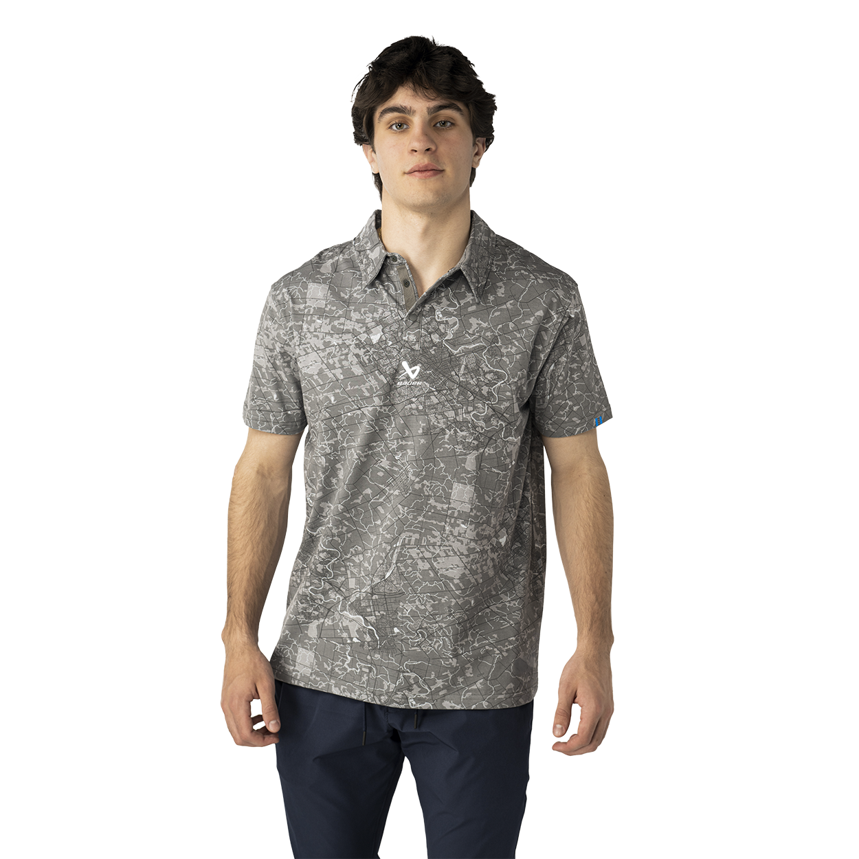 Polo BAUER S26 PREM POLO-SR-PRINTED (1066976)