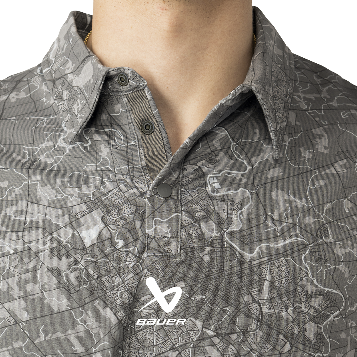 Polo BAUER S26 PREM POLO-SR-PRINTED (1066976)