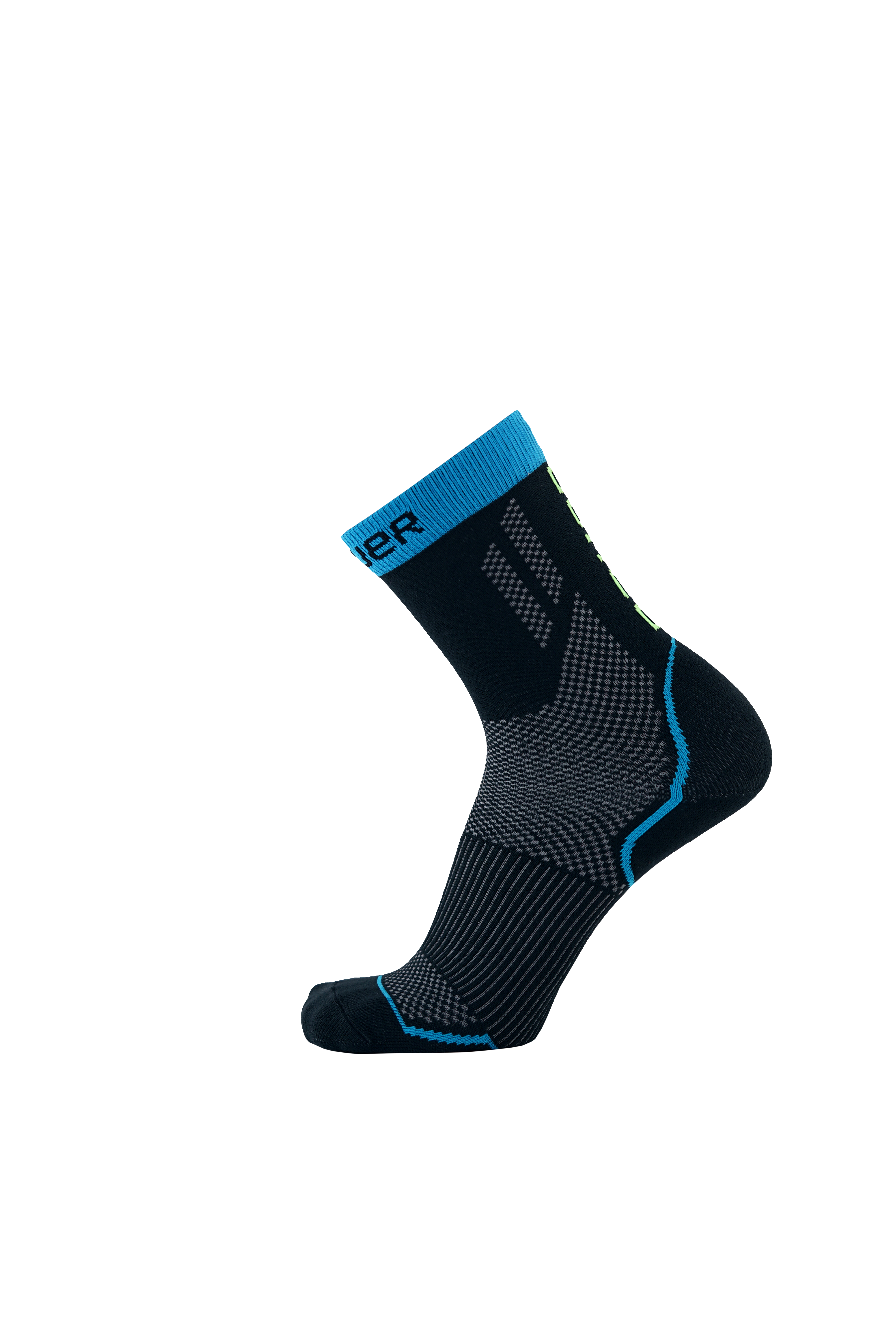 Ponožky BAUER S21 PERFORMANCE LOW SKATE SOCK - BLK (1059309)